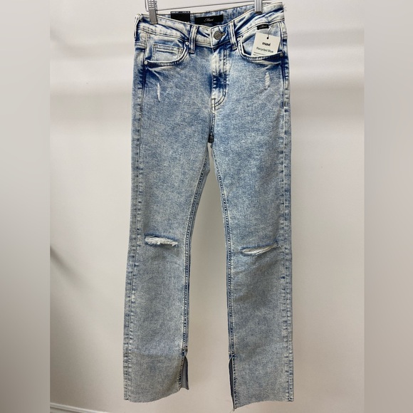 Flare, High Rise Maria Slit, MAVI denim - Picture 2 of 7